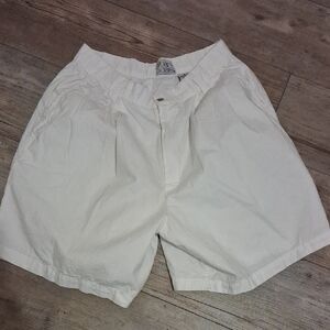High Waist Women's White Shorts Sz 14